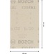 BOSCH EXPERT M480 Schleifnetz 115 x 107&nbsp;mm K 120 10 Stück 2608901691 - Schleifwerkzeug aus Schleifmittel auf Unterlage - 2