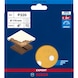 BOSCH EXPERT C470 Sandpaper with 8 holes 115 mm K 320 5-piece 2608900800 - Abrasive tool made of abrasive on backing - 2
