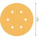 BOSCH EXPERT C470 Sandpaper with 6 holes 150 mm K 80 5-piece 2608900815 - Abrasive tool made of abrasive on backing - 3