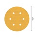 BOSCH EXPERT C470 Sandpaper with 6 holes 150 mm K 320 5-piece 2608900820 - Abrasive tool made of abrasive on backing - 3