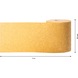 BOSCH EXPERT C470 Sanding paper roll for hand sanding 93 mm 5 m K 40 2608900902 - Abrasive tool made of abrasive on backing - 3