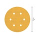 BOSCH C470 Sandpaper with 6 holes 150 mm K 320 50-piece 2608900924 - Abrasive tool made of abrasive on backing - 3