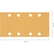BOSCH Sandpaper C470 8 holes 93x186 mm K 120 50-piece 2608900939 - Abrasive tool made of abrasive on backing - 3
