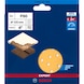 BOSCH C470 Sandpaper multi-hole 125 mm K 80 5-piece 2608901094 - Abrasive tool made of abrasive on backing - 2