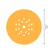 BOSCH C470 Sandpaper with 19 holes 225 mm K 220 25 pcs. 2608901153 - Abrasive tool made of abrasive on backing - 3