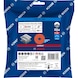BOSCH R782 Prisma Ceramic fiber disc 115 mm 22.23 mm K 60 5-piece 2608621805 - Fiber sanding disc - 2