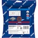 BOSCH R781 Prisma Ceramic fiber disc 115 mm 22.23 mm K 60 5-piece 2608621780 - Fiber sanding disc - 2