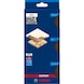 BOSCH EXPERT S471 Standard block 69x97x26 mm M F SF 3-piece 2608901175 - Abrasives, grinding tools (other) - 2