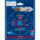 BOSCH Cutting-off wheel EXPERT Carbide Multi Wheel X-LOCK 115 mm 22.23 mm 2608901192 - Abrasive tool made of abrasive on backing - 3