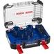 BOSCH EXPERT Tough Material Hole Saw Set 22/25/35/51/60/68mm 9-piece 2608900445 - Hole saw set - 2