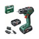BOSCH Cordless drill driver 18V-60 2xBattery PBA 18V 2.0Ah Case 06039D7002 - Drill driver (cordless) - 3