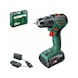 BOSCH Cordless drill driver 18V-60 1x rechargeable battery PBA 18V 2.0Ah case 06039D7001 - Drill driver (cordless) - 3