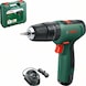 BOSCH EasyImpact 1200 cordless drill driver 1x rechargeable battery PBA 12V 1.5Ah case 06039D3104 - Impact drill (cordless) - 3