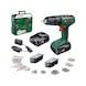 BOSCH Cordless drill driver 18V-40 2xBattery PBA 18V 1.5Ah SystemBox 06039D810D - Impact drill (cordless) - 3