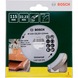 BOSCH Diamond cutting blade for building material diameter 115 mm 2607019474 - Grinding tool with diamond or boron nitride with bore - 2