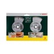 BOSCH Diamond cutting blade 125mm 2-pack 2607019484 - Grinding tool with diamond or boron nitride with bore - 2