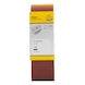 KLINGSPOR hobbing bands 75x533 mm grain 180 F5 3-pack 7077 - Planing belts - 3