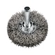KLINGSPOR shaft round brush 600 W 50x9x6 mm 0.3 stainless steel 358359 - Round shaft brush - 1