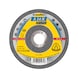 KLINGSPOR grinding discs 125x6x22,23 mm cranked 2922 - A 24 N Supra roughing discs - 2