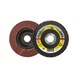 KLINGSPOR abrasive mop disc 125x22.23 mm grain 60 convex 322817 - Abrasive mop disc - 2