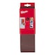MILWAUKEE Sanding belt 75X533 mm K100 5 pieces 4932312478 - Sanding belt for belt sander - 3