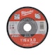 MILWAUKEE metal cutting disc 115x3 mm PRO-Plus 4932451491