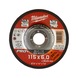 MILWAUKEE Schruppscheibe 115x6 mm PRO-Plus 4932451501 - Trennschleifscheibe - 1