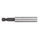 MILWAUKEE magnetic bit holder 1/4 inch 75 mm construction screwdriver 4932459394 - Bit holder - 1