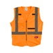 MILWAUKEE high-visibility waistcoat orange S/M 4932471892 - High visibility waistcoat - 1