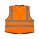 MILWAUKEE High visibility waistcoat Premium orange L/XL 4932471899 - High visibility waistcoat - 1