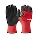 MILWAUKEE cut protection gloves class 3 L/9 impact resistant 1 pair 4932478128 - Five-finger gloves - 1