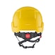 MILWAUKEE climbing helmet Bolt 200 yellow unventilated 4932479253 - Safety helmet - 3