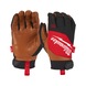 MILWAUKEE Leather HYBRID 7/S work gloves 4932479726 - Five-finger gloves - 1