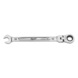 MILWAUKEE Hinged ratchet combination spanner 10 mm 4932480183 - Combination ratchet spanner set - 1