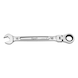 MILWAUKEE Hinged ratchet combination spanner 16 mm 4932480189 - Combination ratchet spanner set - 1