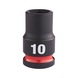 MILWAUKEE Impact socket Shockwave 3/8 inch 10x32 mm 4932480267 - Power screwdriver bit (hexagonal) - 1