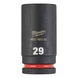 MILWAUKEE Impact socket Shockwave 3/4 inch long 29x90 mm 4932480388 - Power screwdriver bit (hexagonal) - 1