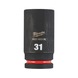 MILWAUKEE Impact socket Shockwave 3/4 inch long 31x90 mm 4932480390 - Power screwdriver bit (hexagonal) - 1