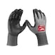 MILWAUKEE cut protection gloves HI-Dex 4/D 10/XL 1 pair 4932480504 - Five-finger gloves - 1