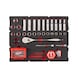 MILWAUKEE Ratchet and spanner insert 70-piece 4932480716 - Factory equipment, workshop equipment (accessories, unspecified) - 1