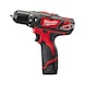 MILWAUKEE Cordless impact drill M12BPD-202C 8-piece 4933441940 - Impact drill (battery) - 1
