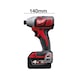 MILWAUKEE Cordless impact wrench M18BID-0 4933443570 - Impact wrench (battery) - 1