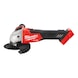 MILWAUKEE Cordless angle grinder M18FSAG115X-0 8-piece 4933478772 - Angle grinder (battery) - 1