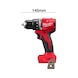 MILWAUKEE Cordless drill driver M18BLDDRC-0X 2-piece 4933492832 - Drill driver (battery) - 2