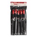 GEDORE RED File set 3-edged + 4-edged + flat + round + half 5-piece 3301597 - File set - 2