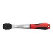 GEDORE RED 2C reversible ratchet 1/2 inch 255 mm reverse swivel angle 10 degrees 3300411 - Drive unit (manually operated, socket wrench insert) - 2