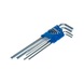 GEDORE offset screwdriver set long in holder 8-piece mm 1505416 - Hex key L-wrench set - 2
