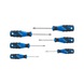 GEDORE 3C screwdriver set 6-piece PH+PZ 0-1-2 2003589 - Screwdriver set - 3