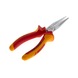GEDORE VDE flat nose pliers with sheath insulation 160 mm 1552112 - Needle nose pliers - 3