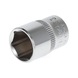 GEDORE RED Sockets 1/4 inch hexagon 13 mm length 25 mm 3300075 - Socket 1/4 inch (hexagon) - 3